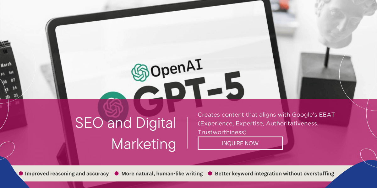 Discover how ChatGPT-5 boosts SEO in 2025 with human-like content, smart keyword use, and tools for higher rankings and engagement.